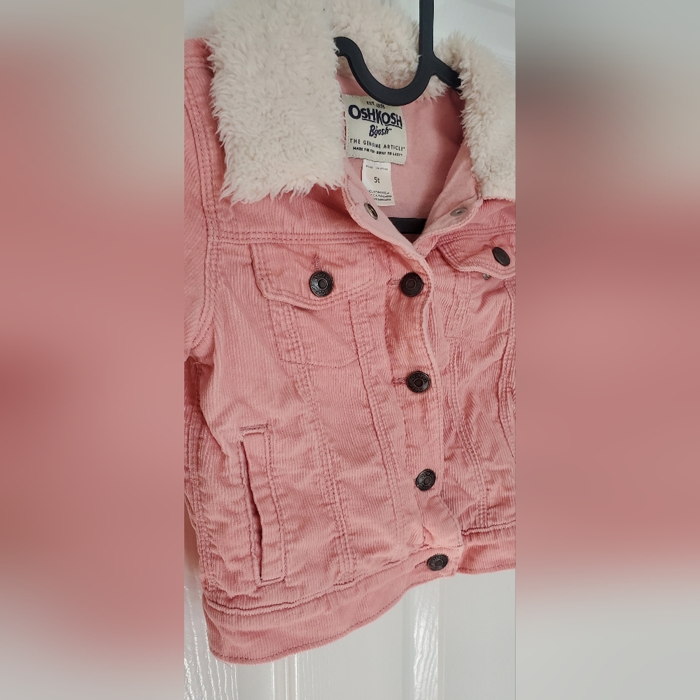 Oshkosh & Gap Kids Jean & Corduroy Jacket Lot Size 5T/XS - Picture 4 of 9